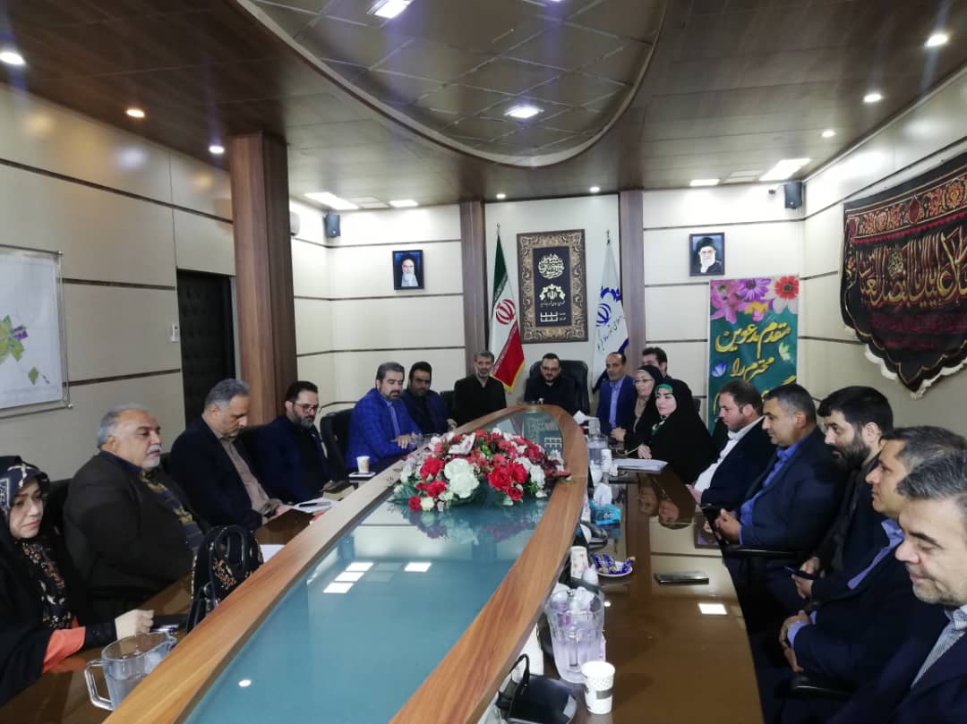 جلسه فرماندار با شورای رباط کریم 